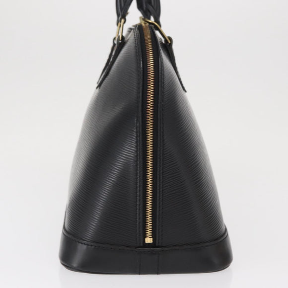 LOUIS VUITTON Epi Alma Hand Bag Black M52142 LV Auth ka1525V