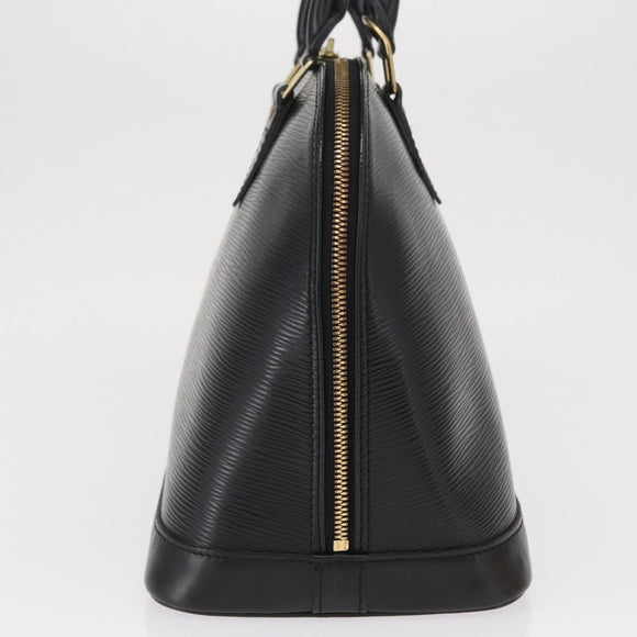 LOUIS VUITTON Epi Alma Hand Bag Black M52142 LV Auth ka1525V