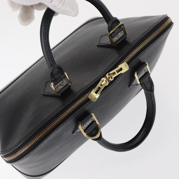 LOUIS VUITTON Epi Alma Hand Bag Black M52142 LV Auth ka1525V