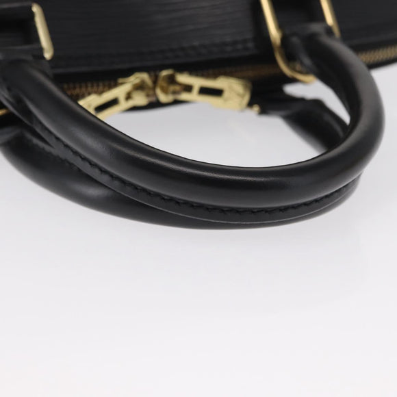 LOUIS VUITTON Epi Alma Hand Bag Black M52142 LV Auth ka1525V