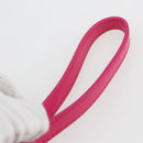 BALENCIAGA Shoulder Bag Leather Pink Silver 592898 Auth ka1527V-18