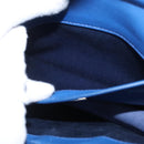 Miu Miu Matelasse Chain Shoulder Bag Leather Blue Silver Auth ka1528V-23
