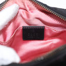 GUCCI GG Marmont Mini Camera Bag Chain Bag Suede Black Gold 448065 Auth ka1530-18