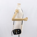 GUCCI GG Marmont Mini Camera Bag Chain Bag Suede Black Gold 448065 Auth ka1530-22