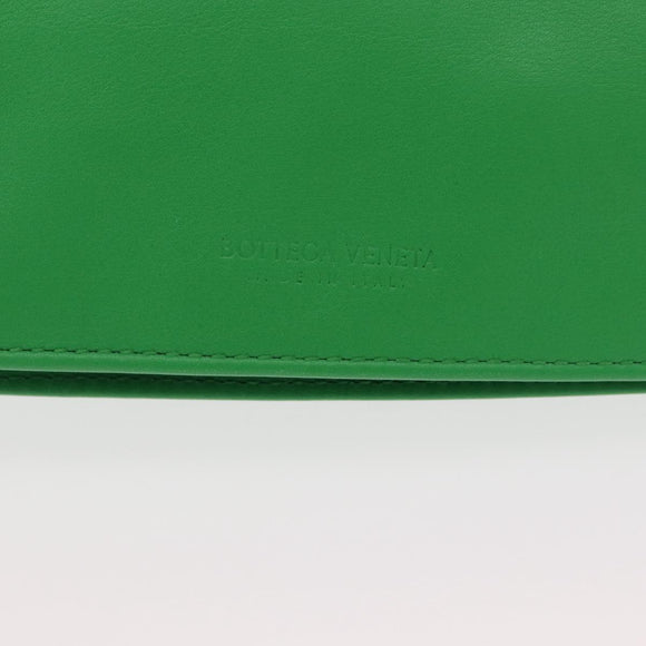 BOTTEGA VENETA Mini The Twist Hand Bag Leather Green Auth ka1532M