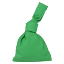 BOTTEGA VENETA Mini The Twist Hand Bag Leather Green Auth ka1532M-2