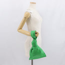 BOTTEGA VENETA Mini The Twist Hand Bag Leather Green Auth ka1532M-20