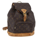 LOUIS VUITTON Monogram Montsouris MM Backpack M51136 LV Auth ka154-1