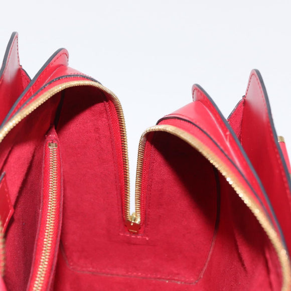 LOUIS VUITTON Epi Pont Neuf Hand Bag Red M52057 LV Auth ka1540