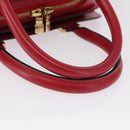 LOUIS VUITTON Epi Pont Neuf Hand Bag Red M52057 LV Auth ka1540-8
