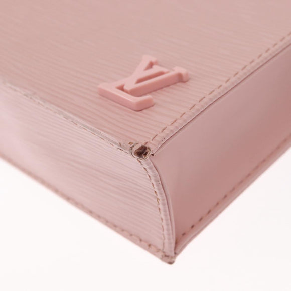 LOUIS VUITTON Epi Petit Sac Plat Bag 2way Rose Valerine M69575 LV Auth ka1542SAM