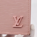 LOUIS VUITTON Epi Petit Sac Plat Bag 2way Rose Valerine M69575 LV Auth ka1542SAM-19