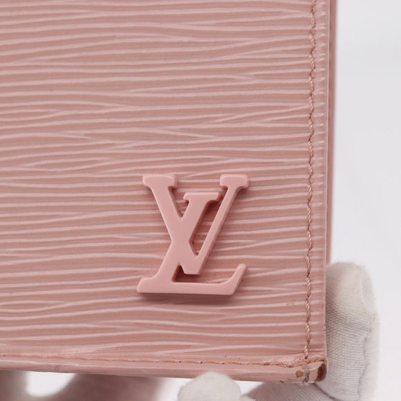 LOUIS VUITTON Epi Petit Sac Plat Bag 2way Rose Valerine M69575 LV Auth ka1542SAM
