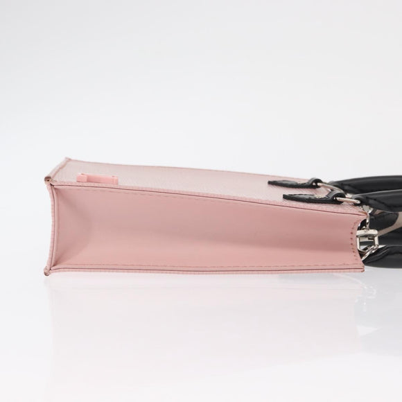 LOUIS VUITTON Epi Petit Sac Plat Bag 2way Rose Valerine M69575 LV Auth ka1542SAM