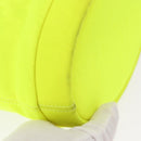 Christian Dior Umhängetasche Canvas Limettengrün Silber Auth ka1545M-8