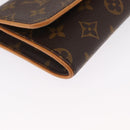 LOUIS VUITTON Monogram Pochette Twin GM Shoulder Bag M51852 LV Auth ka1548-14