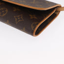 LOUIS VUITTON Monogram Pochette Twin GM Shoulder Bag M51852 LV Auth ka1548-15