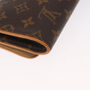 LOUIS VUITTON Monogram Pochette Twin GM Shoulder Bag M51852 LV Auth ka1548-16