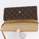 LOUIS VUITTON Monogram Pochette Twin GM Shoulder Bag M51852 LV Auth ka1548-10