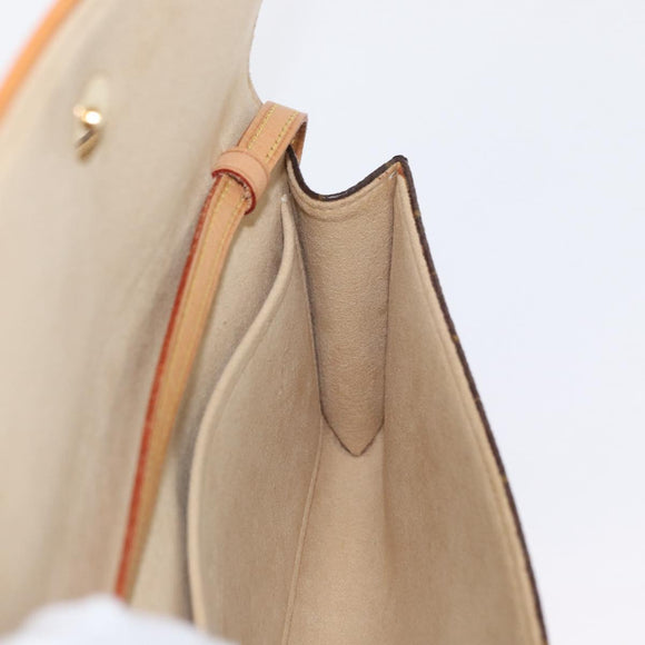 LOUIS VUITTON Monogram Pochette Twin GM Shoulder Bag M51852 LV Auth ka1548