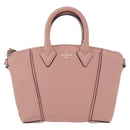 LOUIS VUITTON Parnasea Nano Lockit Hand Bag Leather Pink M61256 LV Auth ka1550-13