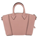 LOUIS VUITTON Parnasea Nano Lockit Hand Bag Leather Pink M61256 LV Auth ka1550-2