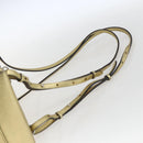 LOUIS VUITTON Rock Me Backpack Leather Gold Tone M54575 LV Auth ka1551M-15