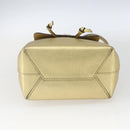 LOUIS VUITTON Rock Me Backpack Leather Gold Tone M54575 LV Auth ka1551M-5