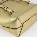 LOUIS VUITTON Rock Me Backpack Leather Gold Tone M54575 LV Auth ka1551M-19