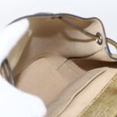 LOUIS VUITTON Rock Me Backpack Leather Gold Tone M54575 LV Auth ka1551M-21