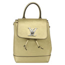 LOUIS VUITTON Rock Me Backpack Leather Gold Tone M54575 LV Auth ka1551M-13