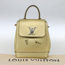 LOUIS VUITTON Rock Me Backpack Leather Gold Tone M54575 LV Auth ka1551M-12
