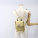 LOUIS VUITTON Rock Me Backpack Leather Gold Tone M54575 LV Auth ka1551M-24