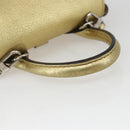 LOUIS VUITTON Rock Me Backpack Leather Gold Tone M54575 LV Auth ka1551M-7