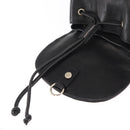 Jimmy Choo Studs Backpack Leather Black Gold Auth ka1552-10