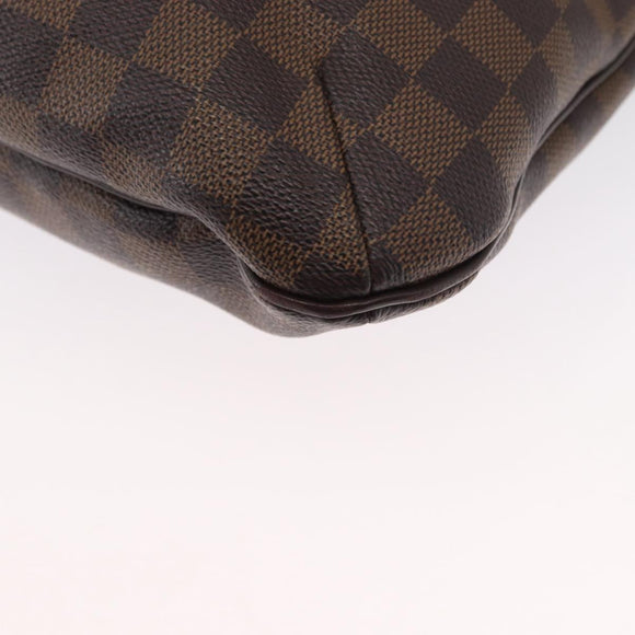 LOUIS VUITTON Damier Ebene Bloomsbury GM Shoulder Bag N42250 LV Auth ka1553