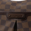 LOUIS VUITTON Damier Ebene Bloomsbury GM Shoulder Bag N42250 LV Auth ka1553-17
