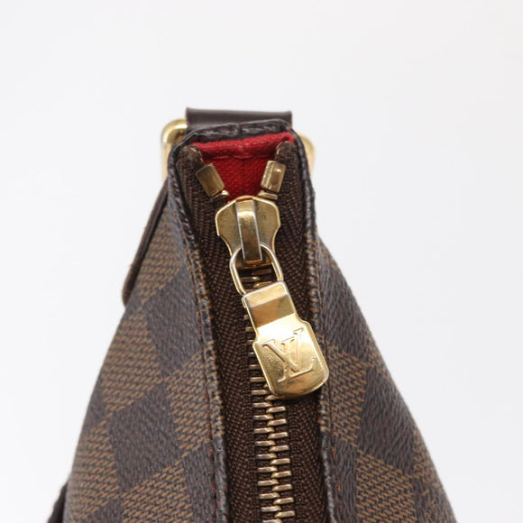 LOUIS VUITTON Damier Ebene Bloomsbury GM Shoulder Bag N42250 LV Auth ka1553