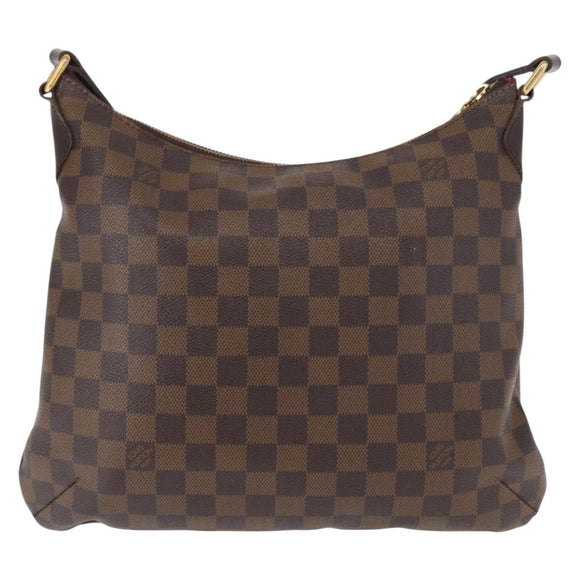 LOUIS VUITTON Damier Ebene Bloomsbury GM Shoulder Bag N42250 LV Auth ka1553