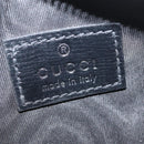 GUCCI GG Supreme Coin Purse PVC Black 697717 Auth ka1560M-17