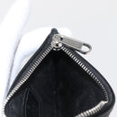 GUCCI GG Supreme Coin Purse PVC Black 697717 Auth ka1560M-18