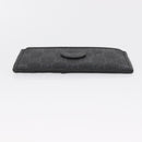 GUCCI GG Supreme Coin Purse PVC Black 697717 Auth ka1560M-6