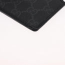 GUCCI GG Supreme Coin Purse PVC Black 697717 Auth ka1560M-14