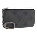 LOUIS VUITTON Eclipse Reverse Pochette Cles Coin Purse M80905 LV Auth ka1563SAM-1