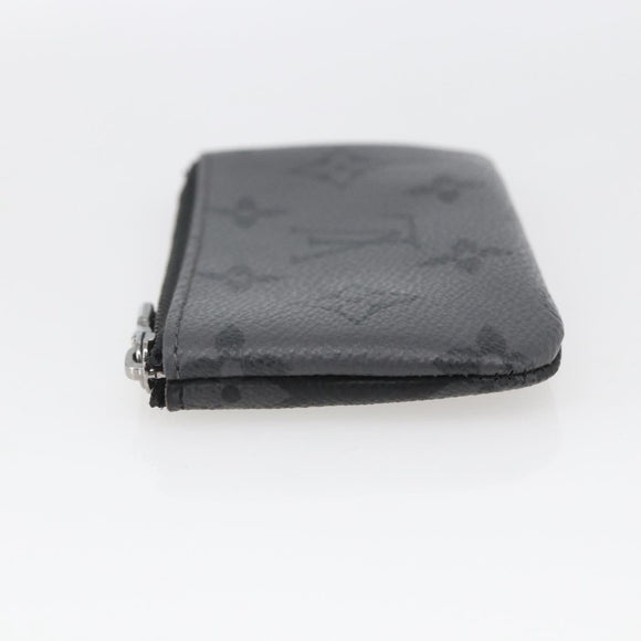 LOUIS VUITTON Eclipse Reverse Pochette Cles Coin Purse M80905 LV Auth ka1563SAM