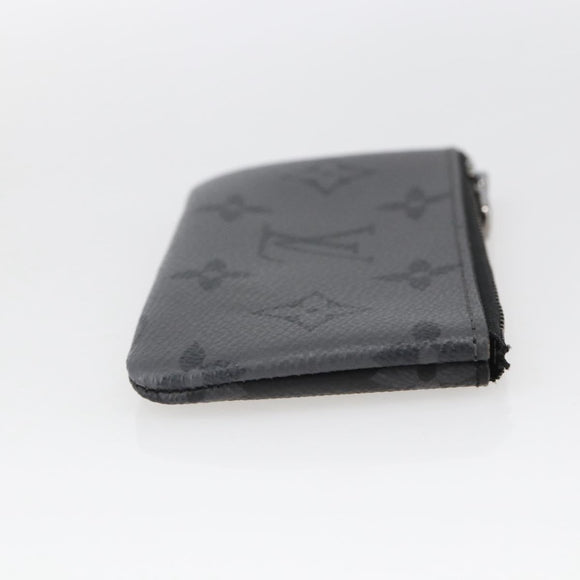 LOUIS VUITTON Eclipse Reverse Pochette Cles Coin Purse M80905 LV Auth ka1563SAM
