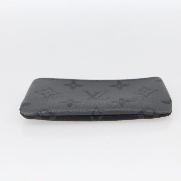 LOUIS VUITTON Eclipse Reverse Pochette Cles Coin Purse M80905 LV Auth ka1563SAM