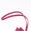 HERMES Rodeo Charm PM Charm Leather Pink Auth ka1569M-5
