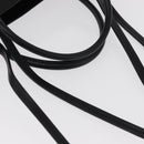 PRADA Hand Bag Straw Leather 2way Beige Black Auth ka156AV-7