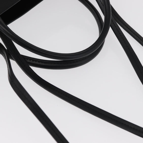 PRADA Hand Bag Straw Leather 2way Beige Black Auth ka156AV